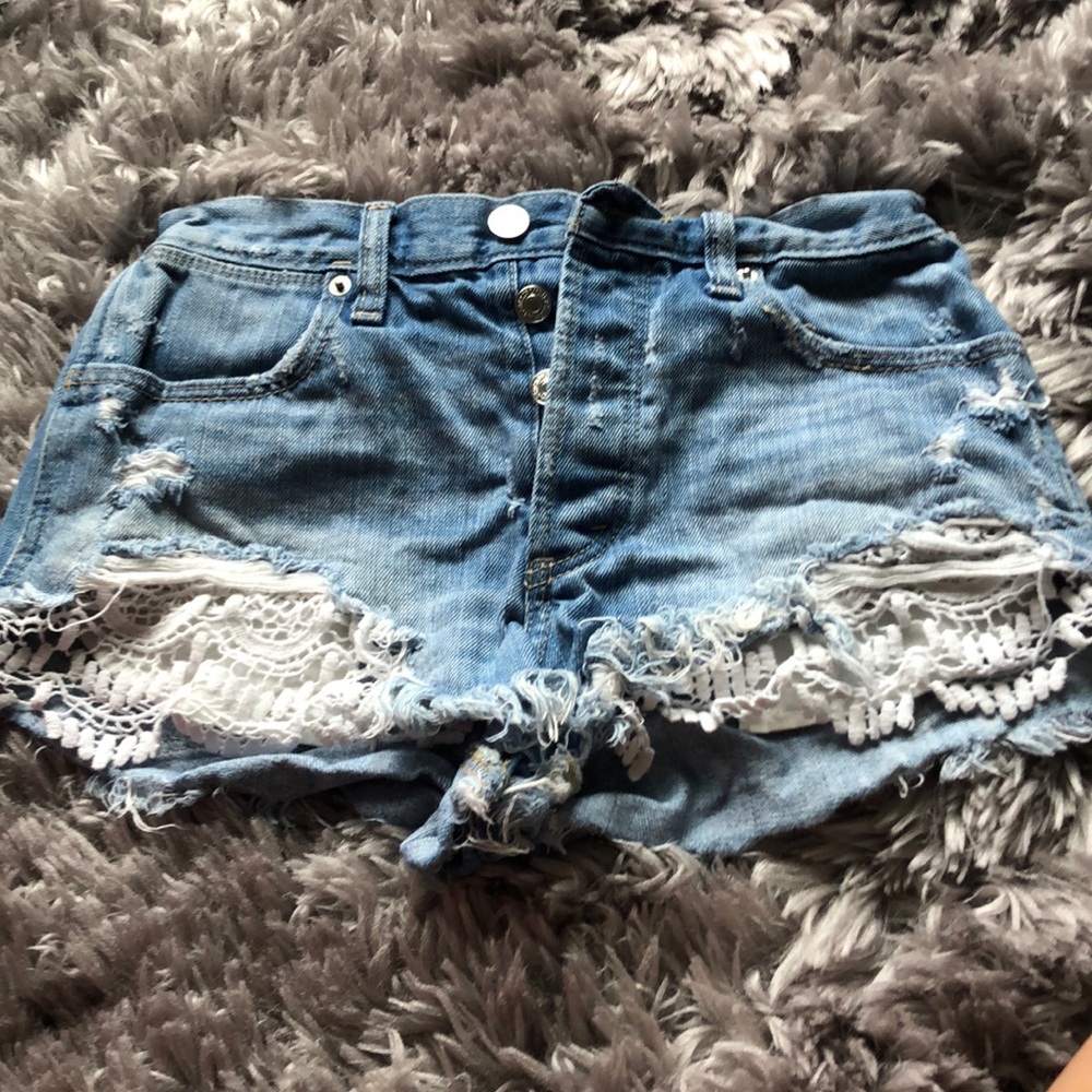 Jean shorts
